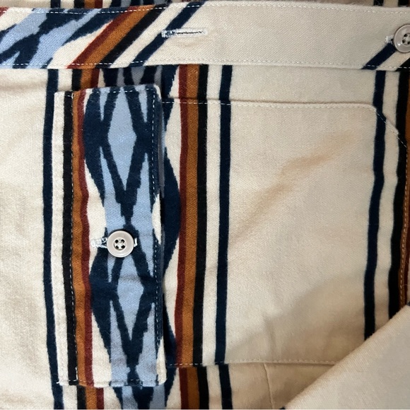 LL Bean Signature Chamois Flannel Tunic - Picture 3 of 5